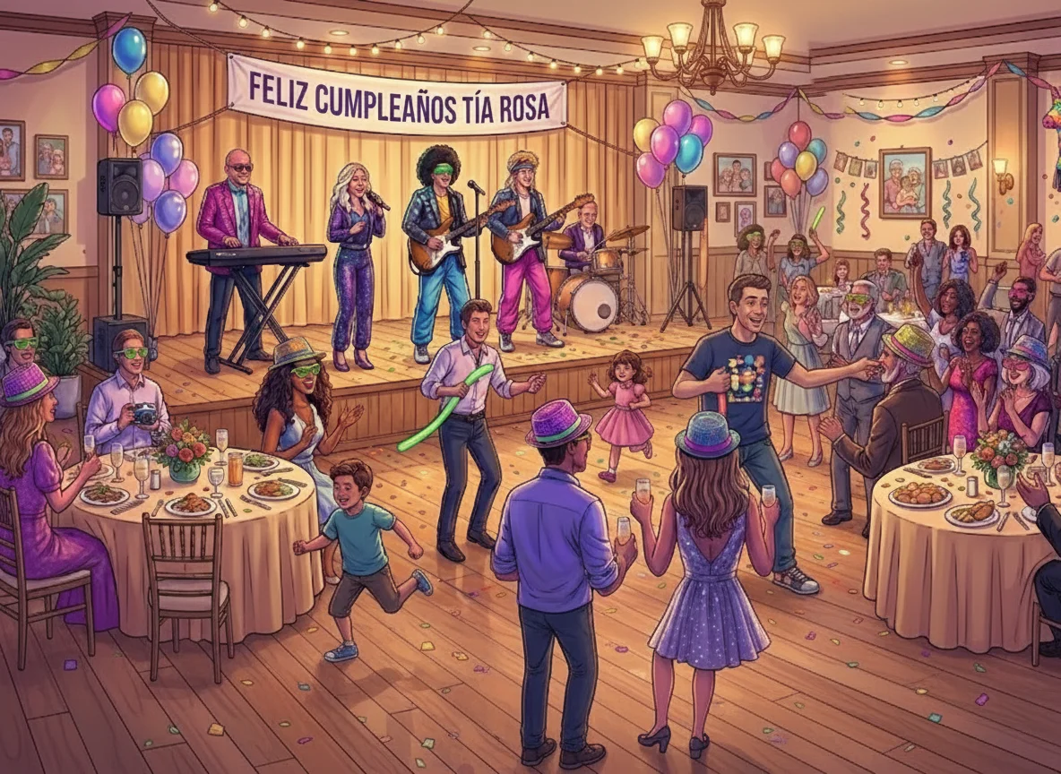 Grupo musical en evento privado