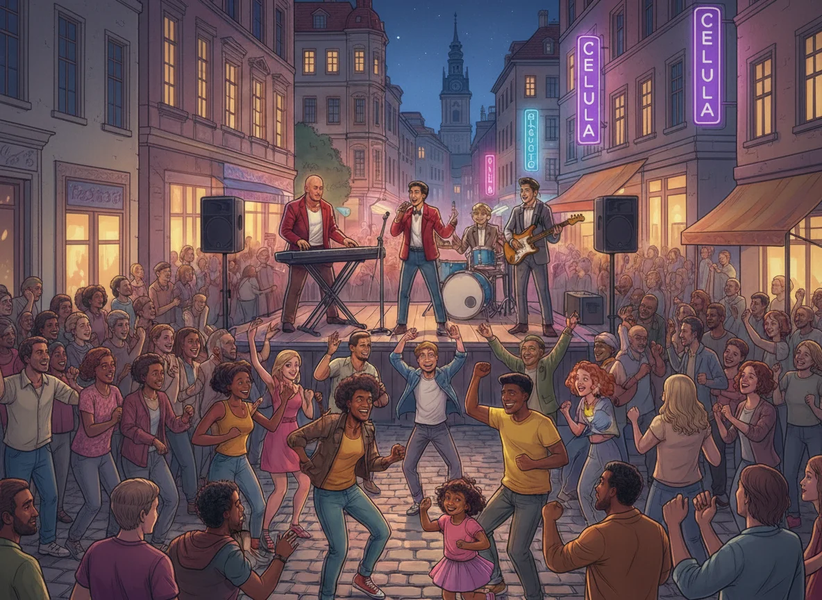 Montaje técnico grupo musical