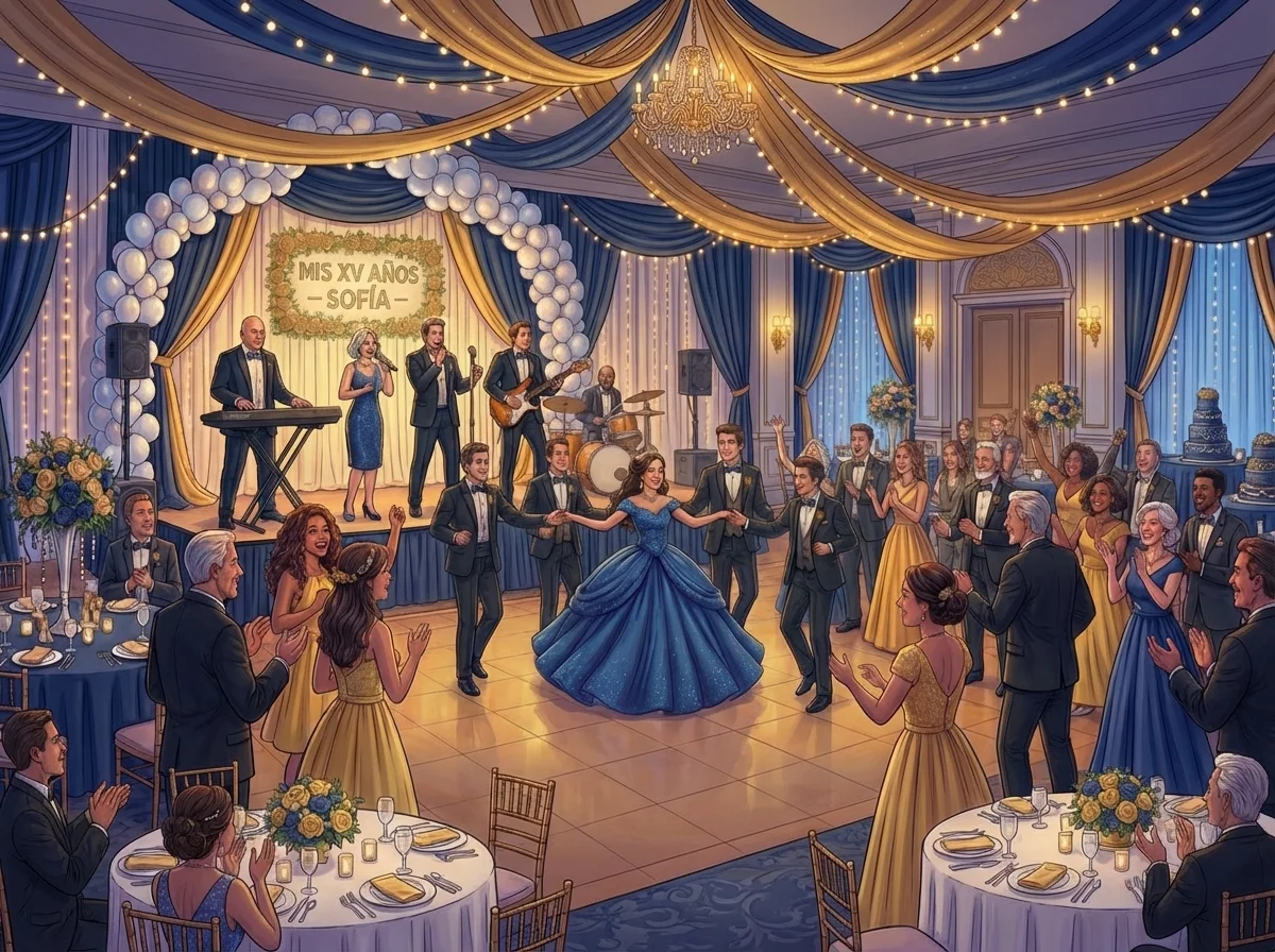 Contratar grupo musical para XV años